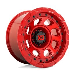 Alufelge XD861 17X9 5X5.0 GL-RED -12MM CANDY RED