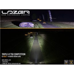 Lazer Lamps Vorsatzlinsen für Triple R -15° horizontal
