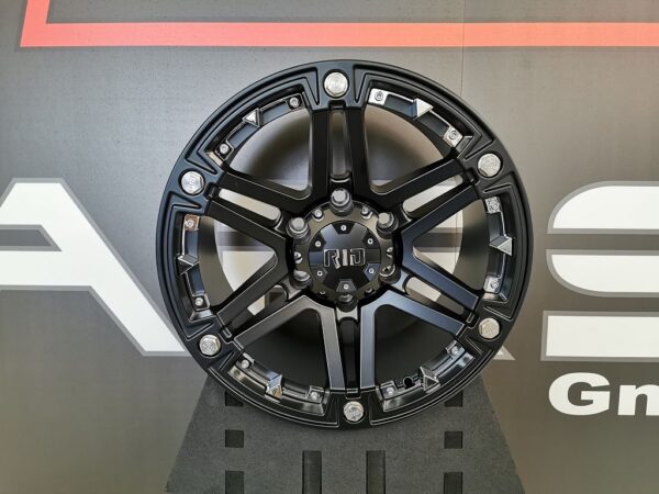 Alufelge RID R01 17"x9J ET25 schwarz