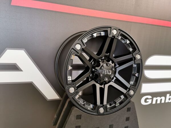 Alufelge RID R01 17"x9J ET25 schwarz