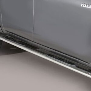 Misutonida Schwellerrohre - mit Kunststoff Trittauflage, oval - Toyota