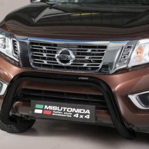 Misutonida EU-Frontbügel, 76 mm - schwarz - Nissan Navara 16-