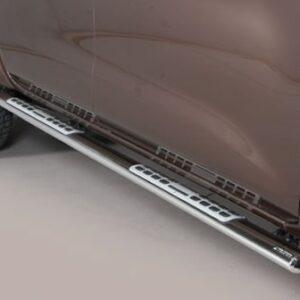 Misutonida Schwellerrohre - mit Design Trittauflage, oval - Nissan Navara D/C 16-