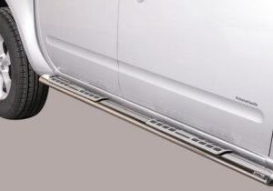 Misutonida Schwellerrohre - mit Design Trittauflage, oval - Nissan Navara