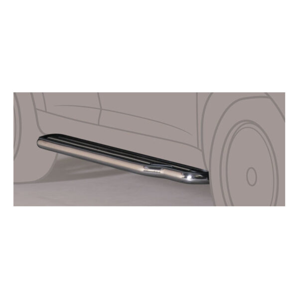Misutonida Trittbretter - mit Kunststoff Trittfläche - Toyota Hilux 2006-2016 – Bild 3