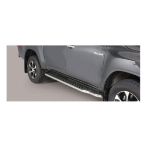 Misutonida Trittbretter - mit Kunststoff Trittfläche - Toyota Hilux 2006-2016