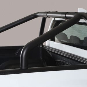 Misutonida Überrollbügel - einfach, 76 mm - schwarz - Mitsubishi L200 D/C 10-14
