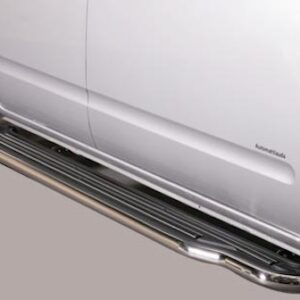 Misutonida Trittbretter - mit Kunststoff Trittfläche - Nissan Navara D/C 10-