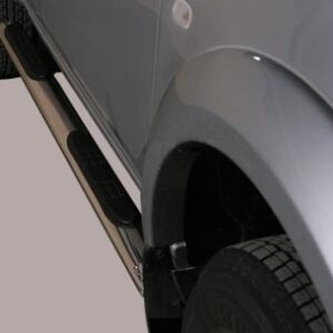 Misutonida Schwellerrohre - mit Kunststoff Trittauflage, oval - Mitsubishi L200 D/C 10-14