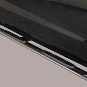 Misutonida Schwellerrohre - mit Kunststoff Trittauflage, oval - Volkswagen Amarok D/C 10-
