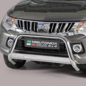 Misutonida EU-Frontbügel Rammschutz Bullbar 63 mm - Mitsubishi L200 15-19 TÜV EC