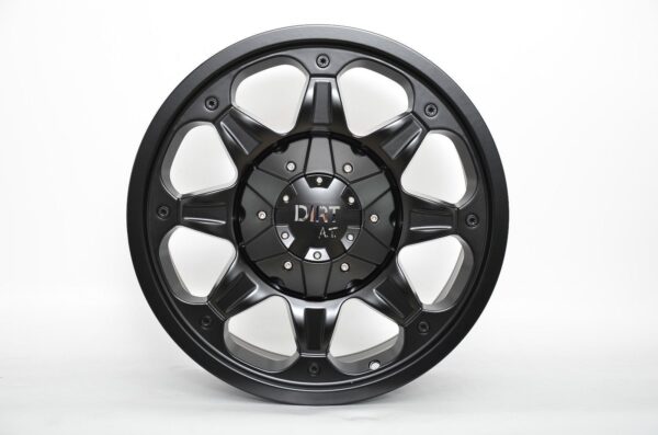 Dirt D27 Alufelge 17" Jeep Wrangler schwarz matt, ET20