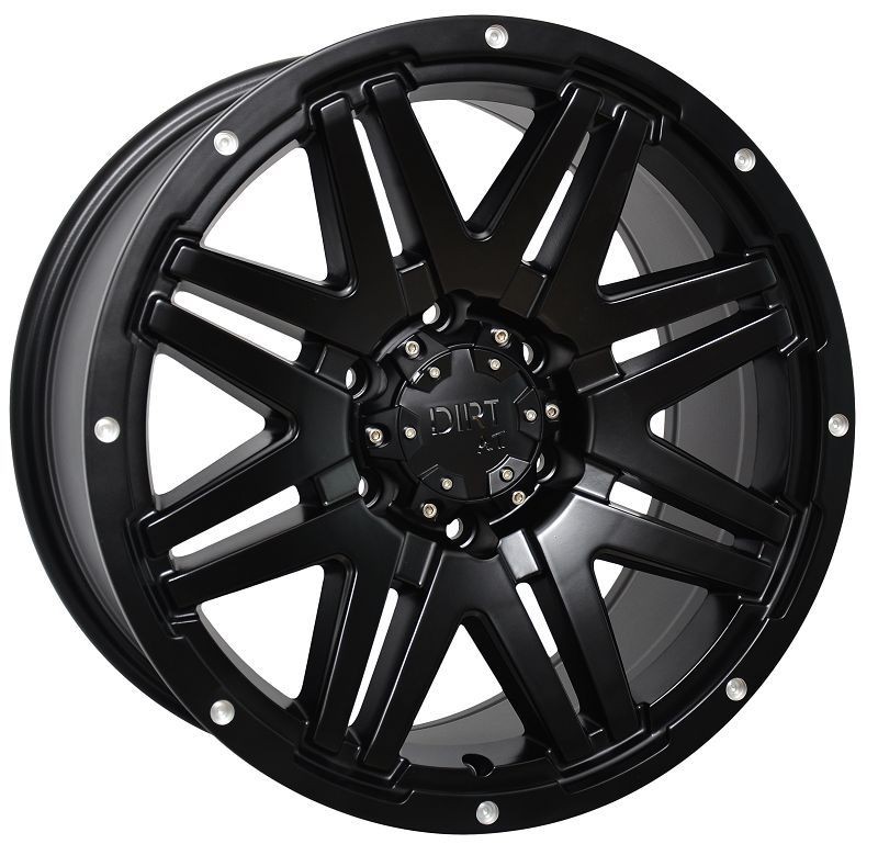 Dirt D68 Alufelge 18" VW Amarok schwarz matt, ET25