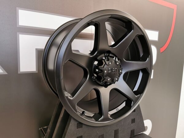 Dirt D42 Alufelge 18"x9J ET25 6x139,7 Ranger- Raptor- Fullback - Hi-Lux, L200, D-Max mit TÜV