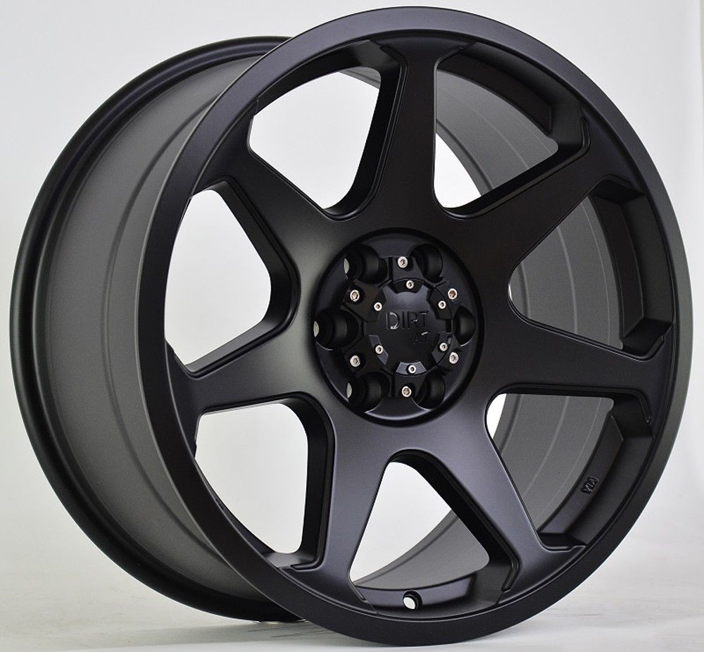 NEU! Dirt D42 schwarz matt Alufelge 17" TÜV VW Amarok Bj. 2010-