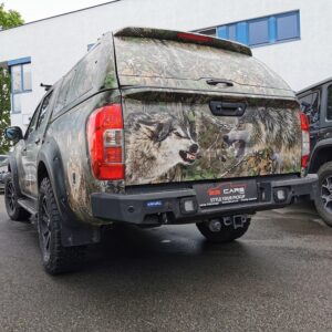 Rival Bumper - Alu Stoßstange hinten mit TÜV Nissan Navara NP300 2016-