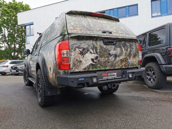 Rival Bumper - Alu Stoßstange hinten mit TÜV Nissan Navara NP300 2016-