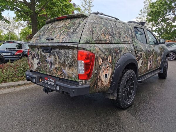 Rival Bumper - Alu Stoßstange hinten mit TÜV Nissan Navara NP300 2016-