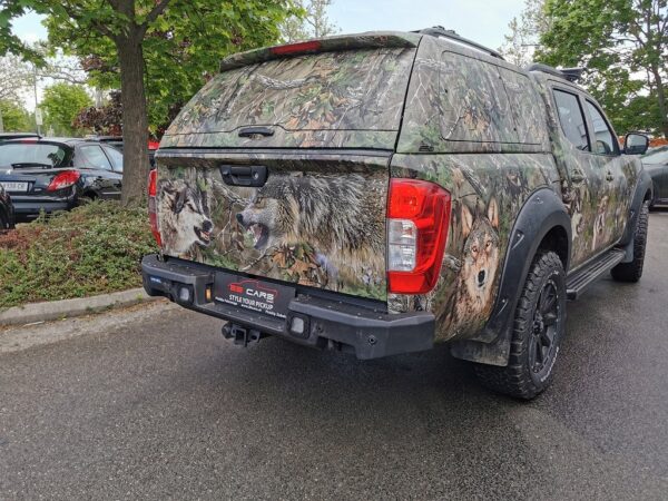 Rival Bumper - Alu Stoßstange hinten mit TÜV Nissan Navara NP300 2016-