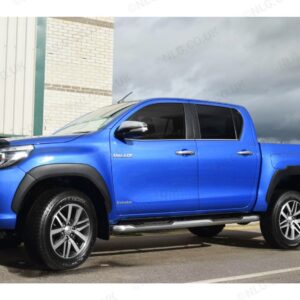 Kotflügelverbreiterung klein Schwarz matt Toyota HiLux 2016-