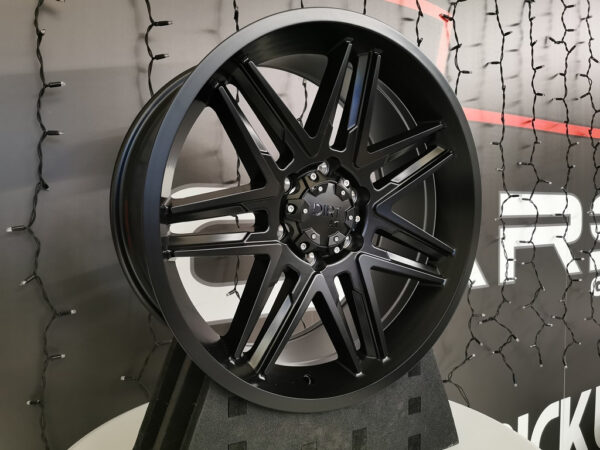 18" Dirt D62 schwarz Alufelge mit TÜV Navara NP300 X-Klasse Alaskan