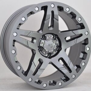 Dirt D66 Alufelge 17" matt gunmetal TÜV VW Amarok