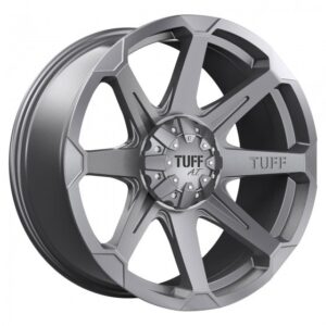 TUFF T05 Alufelge 20" ET20 für VW Amarok in matt gunmetal mit TÜV