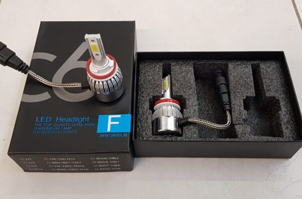 H8 / H11 / H16 LED Lampen SET