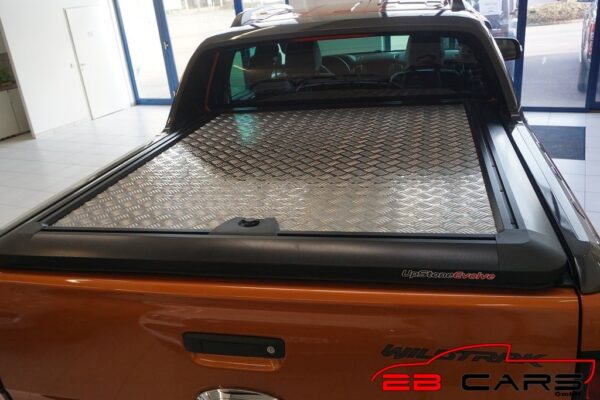 Alu Abdeckung silber Riffleblech UpStone Ford Ranger Wildtrak