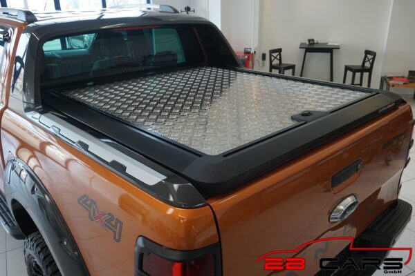 Alu Abdeckung silber Riffleblech UpStone Ford Ranger Wildtrak