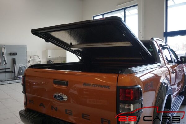 Alu Abdeckung silber Riffleblech UpStone Ford Ranger Wildtrak