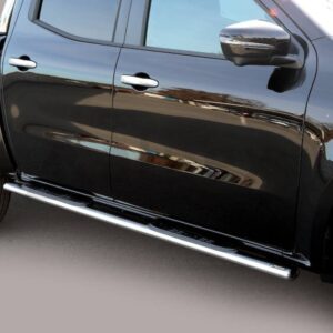 Misutonida Schwellerrohre - mit Kunststoff Trittauflage, oval - Mercedes X-Class D/C 17-