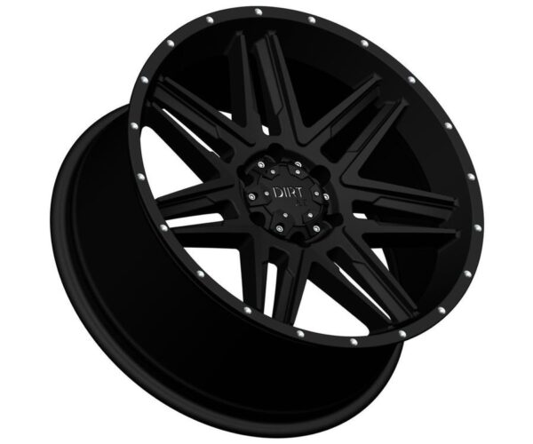 18" Dirt D42 schwarz Alufelge mit TÜV VW Amarok