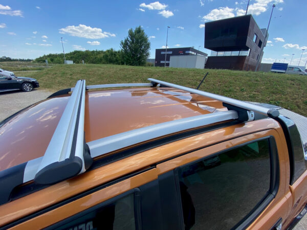 Lastenträger Dachträger Alu - Ford Ranger mit Reling - auch für Aeroklas Hardtop