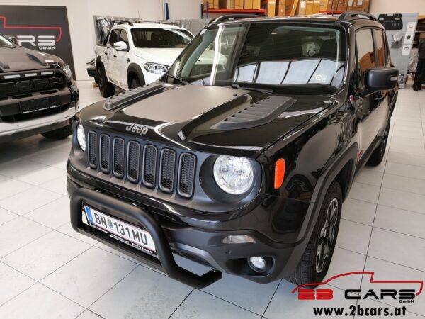 Frontschutzbügel EU-Personenschutzbügel Rammschutz Bullbar schwarz Jeep Renegade