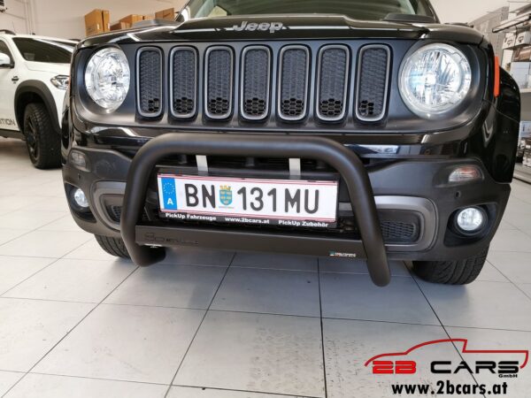 Frontschutzbügel EU-Personenschutzbügel Rammschutz Bullbar schwarz Jeep Renegade