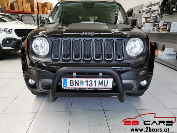 Frontschutzbügel EU-Personenschutzbügel Rammschutz Bullbar schwarz Jeep Renegade