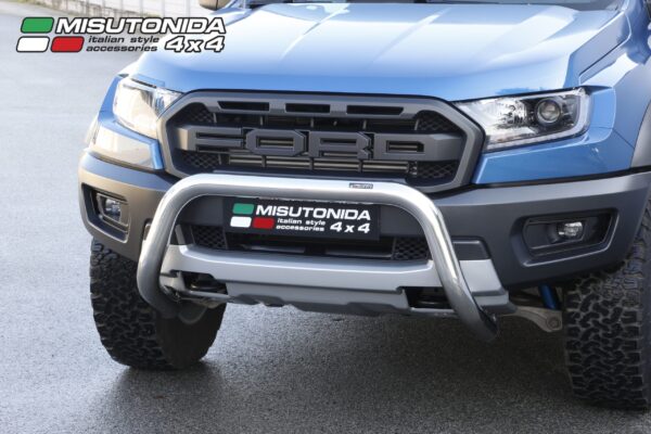 Frontschutzbügel EU-Personenschutzbügel Rammschutz Bullbar chrome - Ford Raptor 2,0