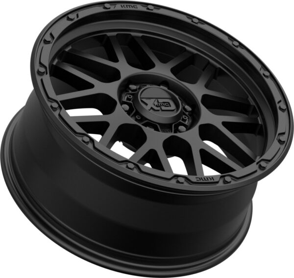 Alufelge 17" Grenade XD135 6x139,7 ET18 9J schwarz Ranger - BT50 - L200 Fullback - HiLux - D-Max -