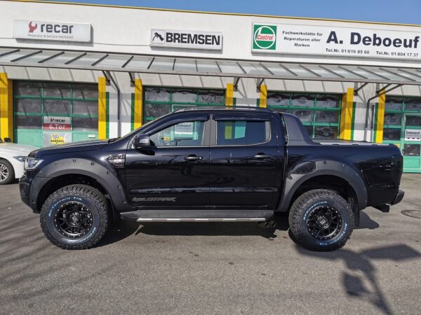 Sportauspuff doppelrohr zweiseitig "Edelstahl Endrohr" für Ford Ranger 2016-2019