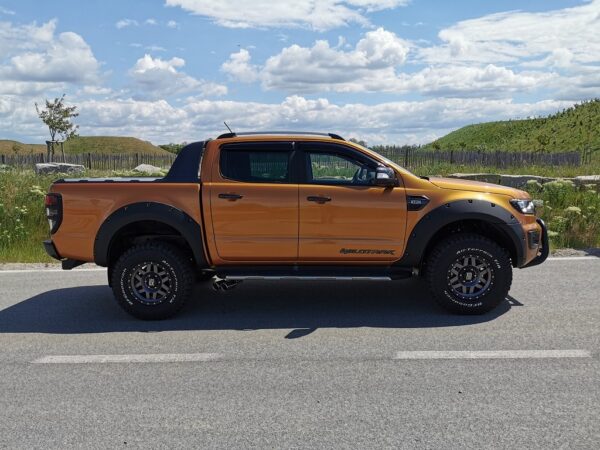 Sportauspuff doppelrohr zweiseitig "Edelstahl Endrohr" für Ford Ranger 2016-2019