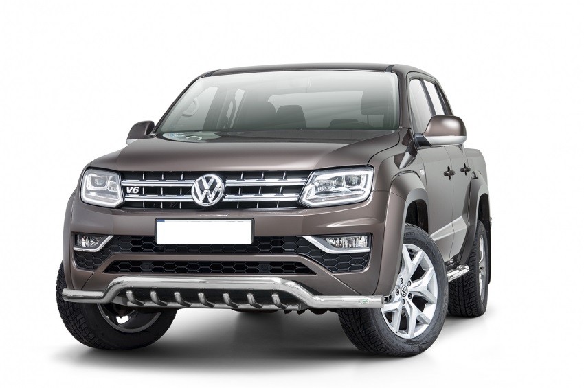 Steeler Frontschutzbügel unten - Chrome - VW Amarok