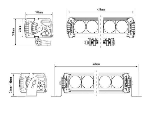 Lazer Lamps Triple R 1000 Standard Generation 2 LED Fernscheinwerfer