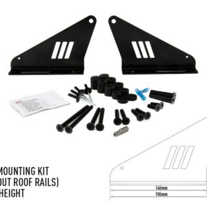Lazer Lamps Dach Montageset ohne Reling 95mm height