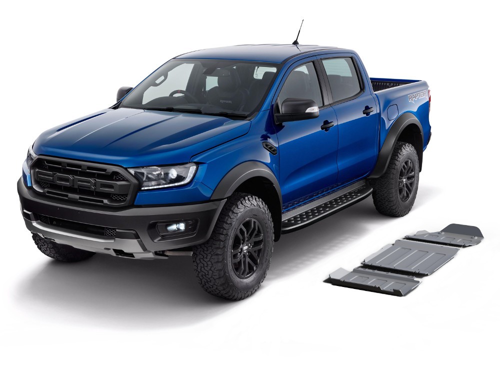 4mm Alu Unterfahrschutz Set - Ford Raptor 2,0 2018-2022