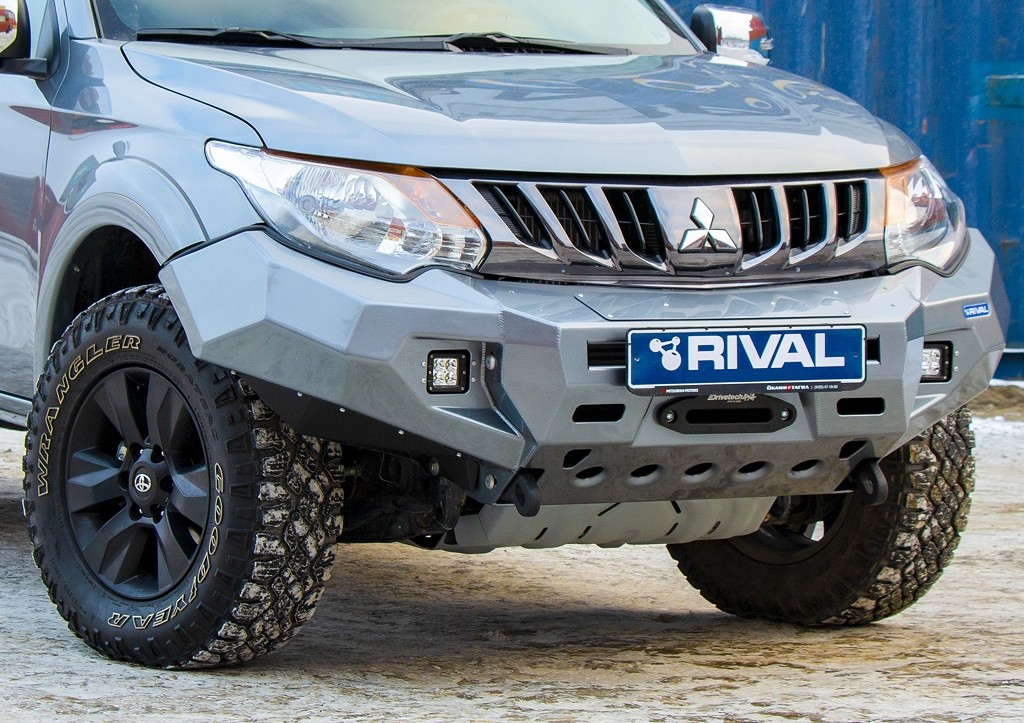 Rival Bumper - Alu Stoßstange vorne mit TÜV Mitsubishi L200