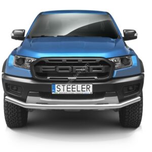 Spoilerschutzrohr - Frontschutzbügel chrome/ EC/EG/TÜV Ford Raptor 2019+