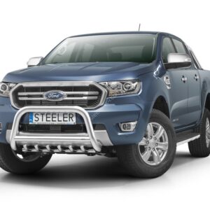 Frontschutzbügel Rammschutz chrome TÜV/EC/EG Ford Ranger 2019-