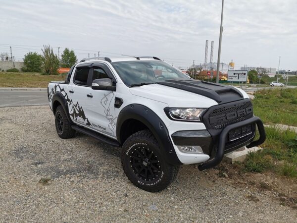 Kotflügelverbreiterung Schwarz matt Ford Ranger