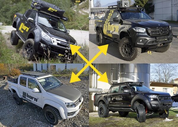 Dachträger / Dachkorb NAVIS Ford Ranger / Raptor